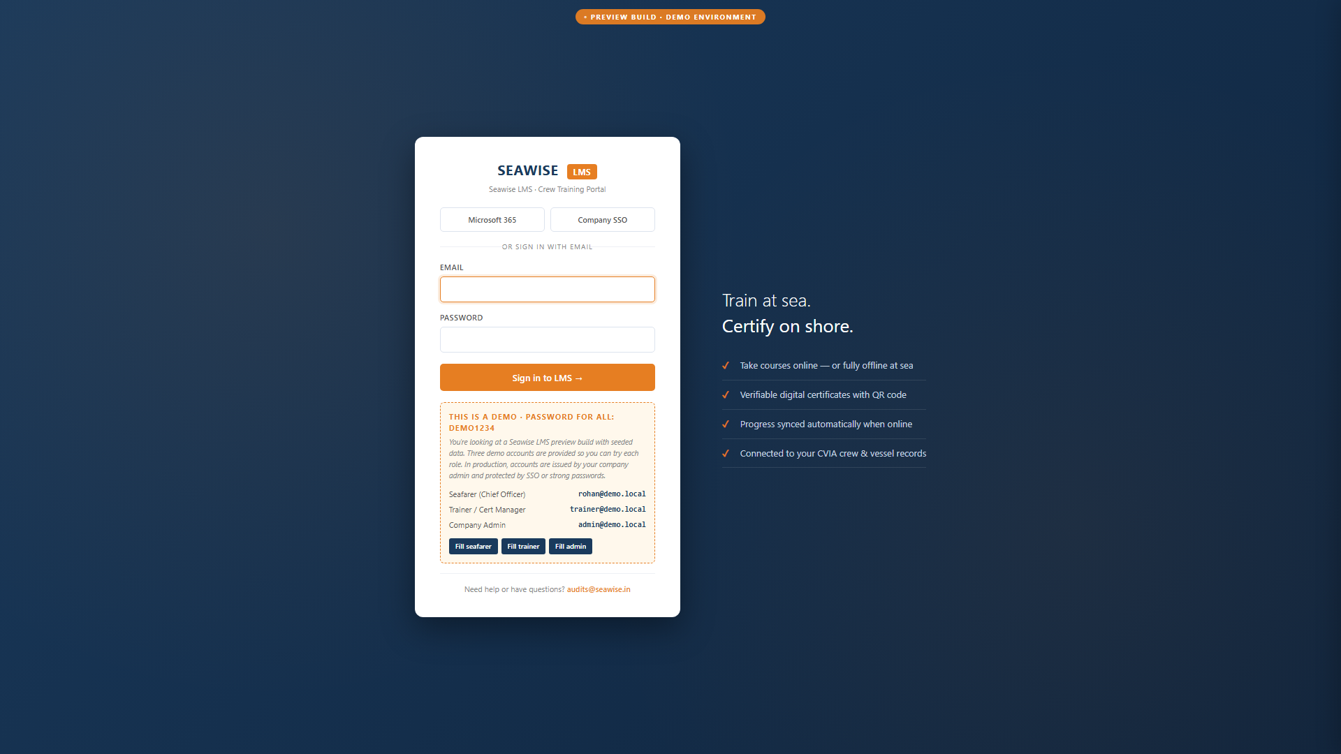 Tenant-branded login